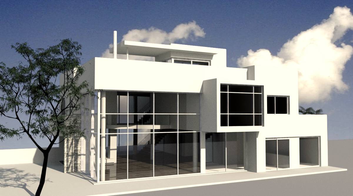 Villa unifamiliar en México Arquitectura Moderna 6