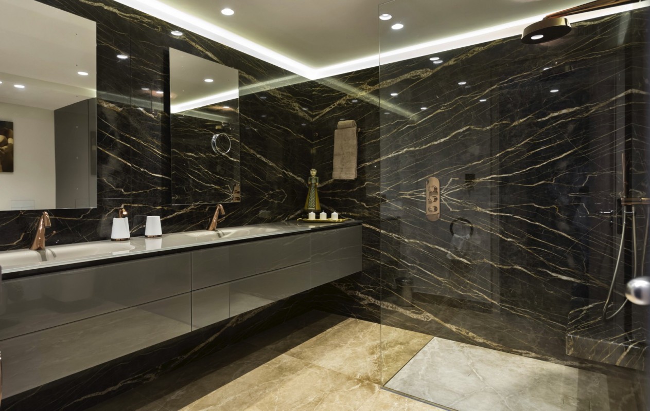 DISEÑO INTERIOR: UN BAÑO ESPECTACULAR