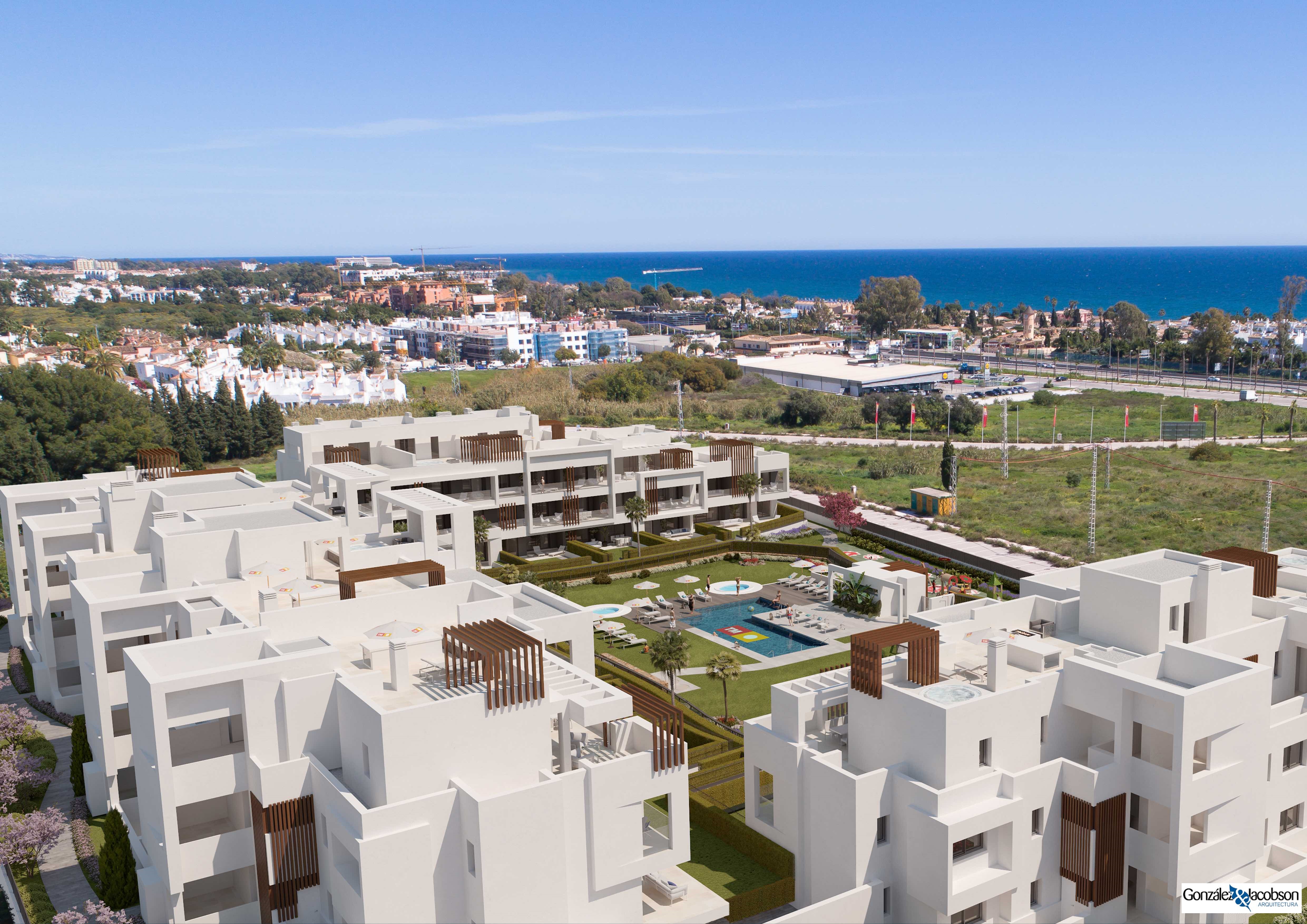 LOS MIRADORES DEL SOL, POR GJ, ARQUITECTOS EN ESTEPONA