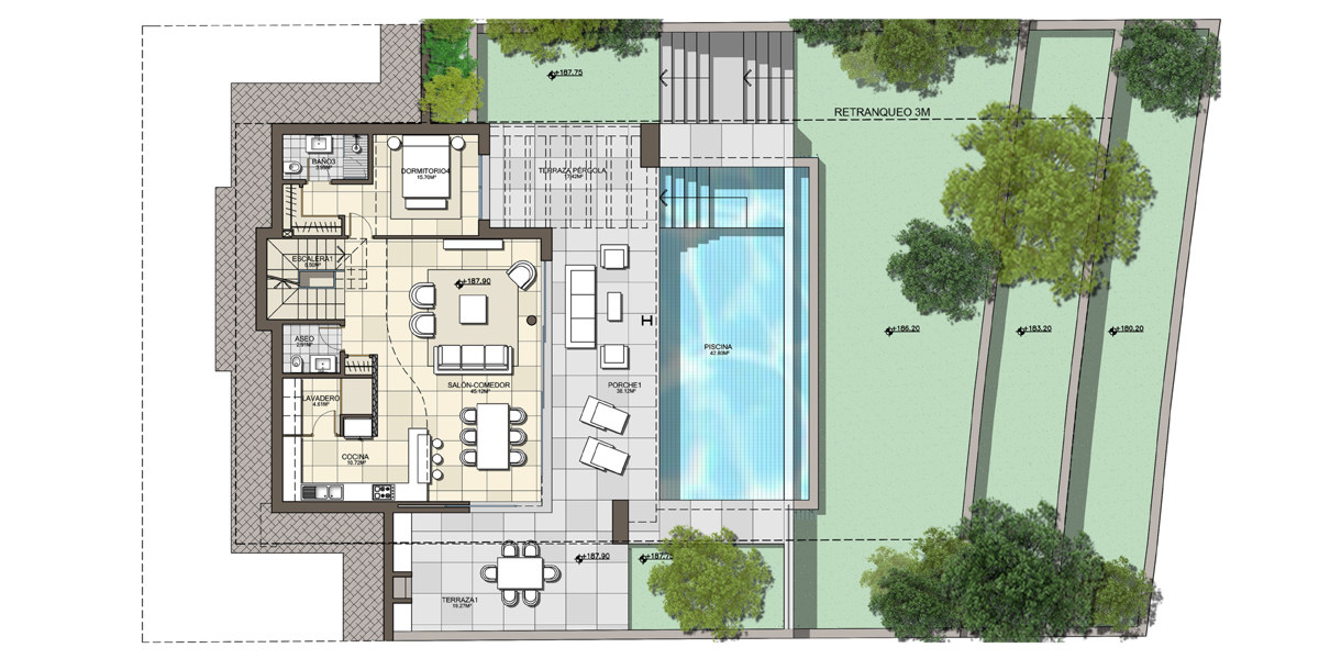 14 viviendas en Istán, Marbella