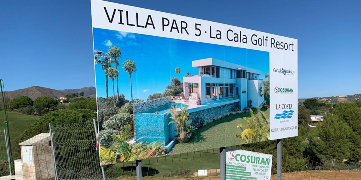 La Cala Golf, diseño, contrucción, villa de lujo, González & Jacobson, Arquitectura, Arquitectos en Marbella, restaurante, proyectos,