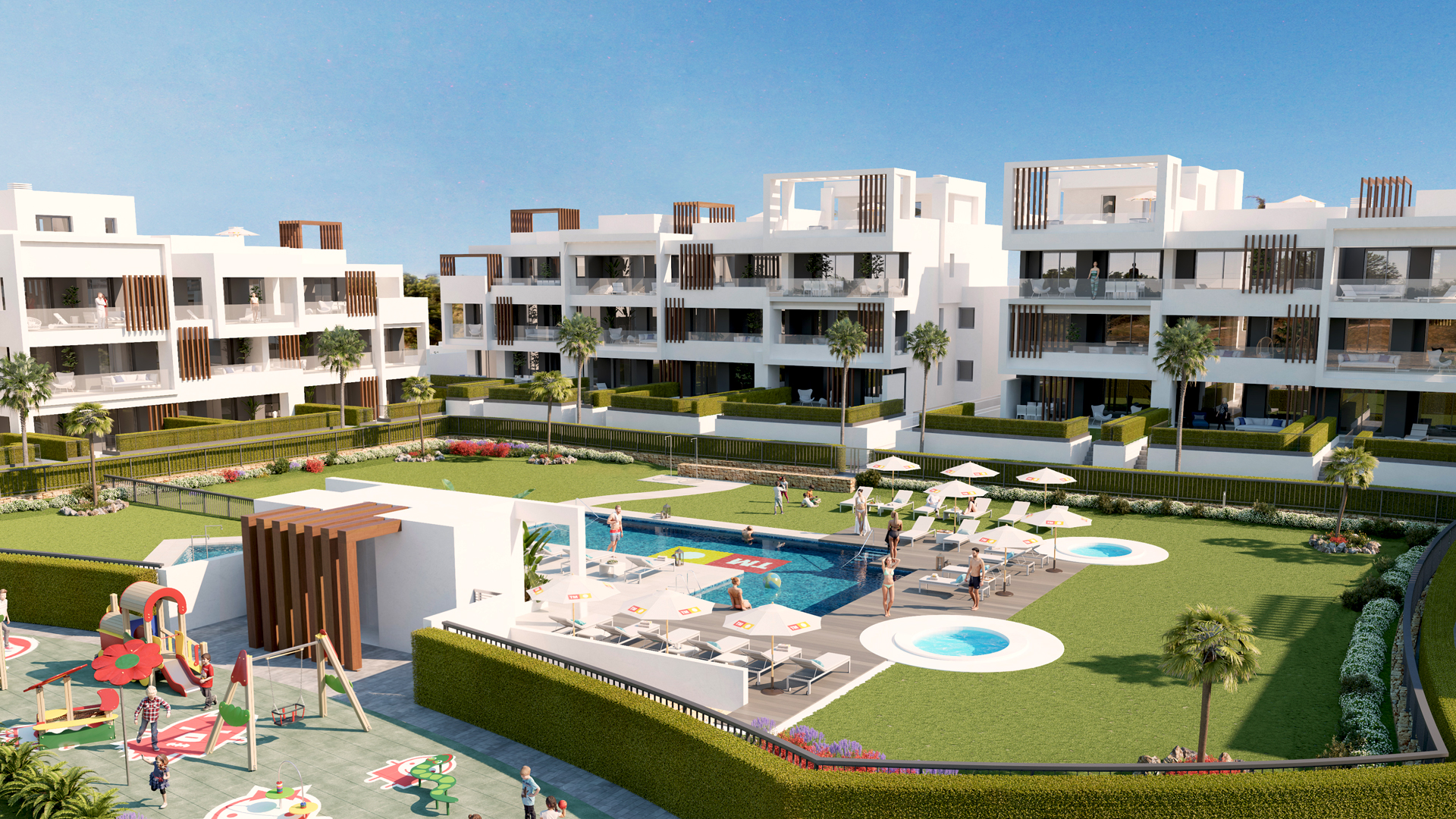 Residencial Miradores del Sol 33 en Estepona