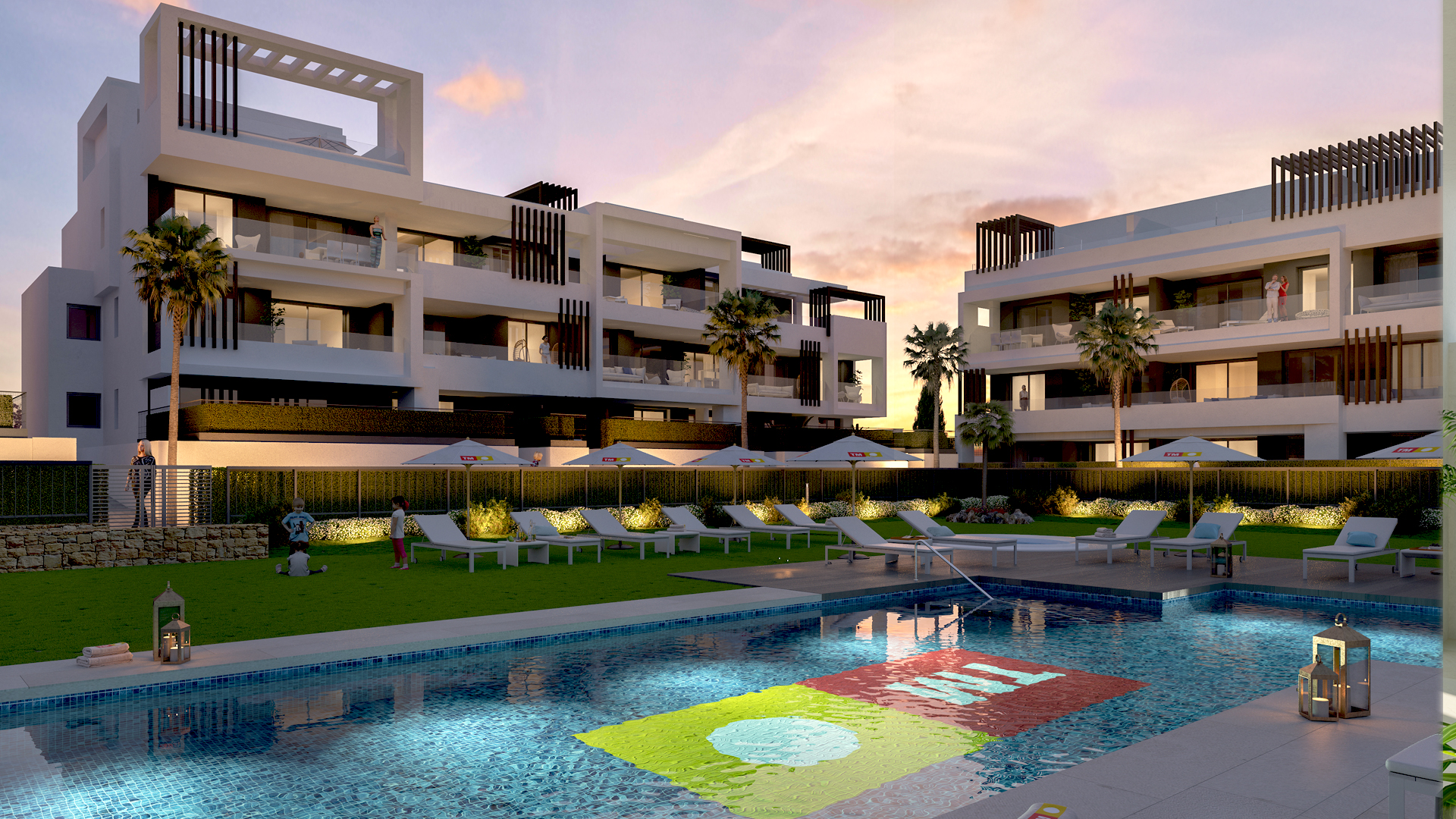 Residencial Miradores del Sol 30 en Estepona