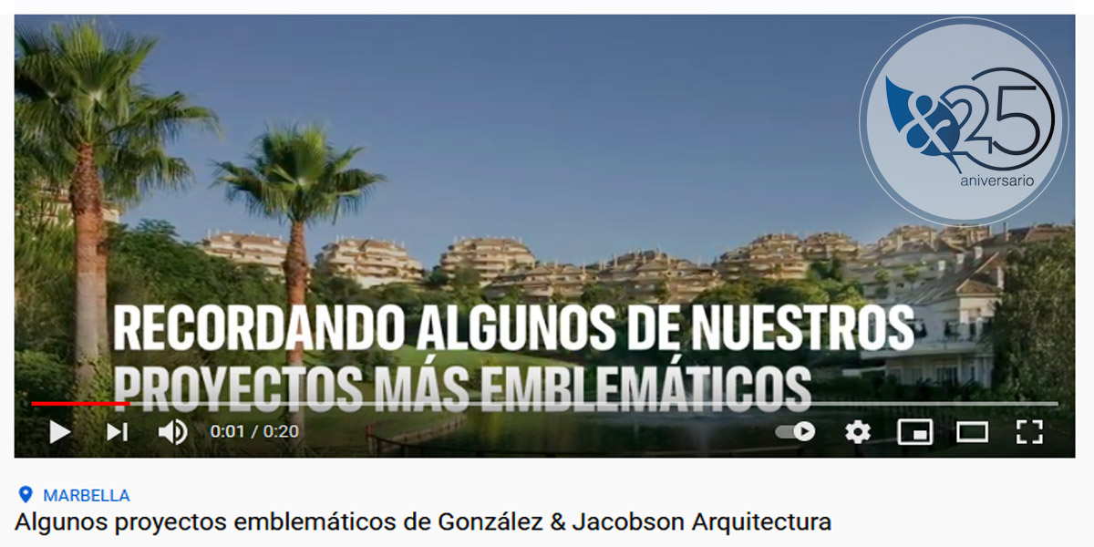 Video algunos de los proyectos mas emblematicos-Gonzalez & Jacobson Arquitectura