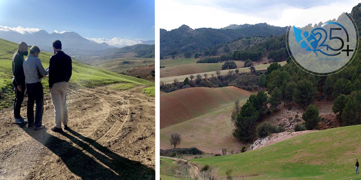 Visita a la Finca La Laja en Ardales Gonzalez & Jacobson Arquitectura