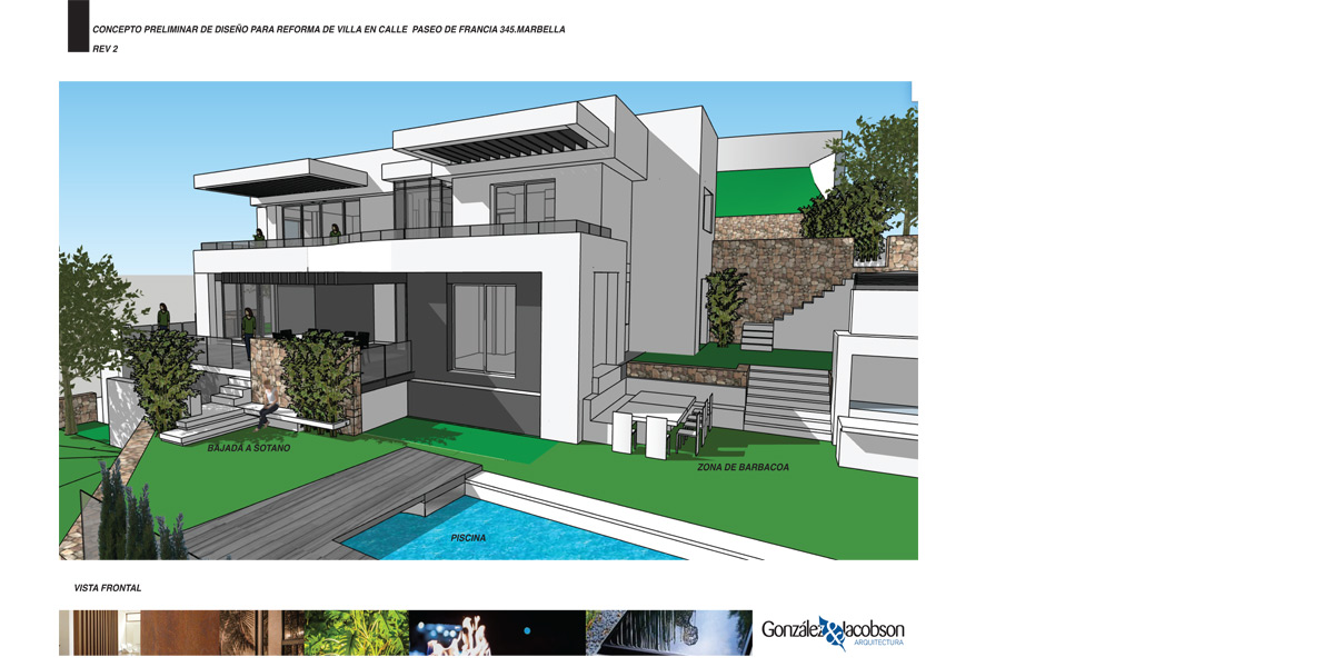 Reforma en Villa mediterranea a moderna Gonzalez & Jacobson Arquitectura 2
