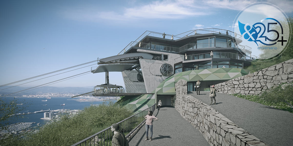 Proyecto Telecabina Gibraltar Estacion Cima Diseno Gonzalez & Jacobson Arquitectura