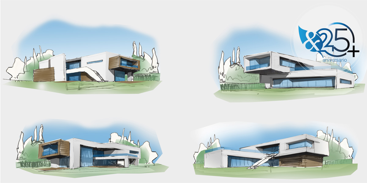 Concepto de diseno para villas en los Monteros Diseno Gonzalez & Jacobson Arquitectura