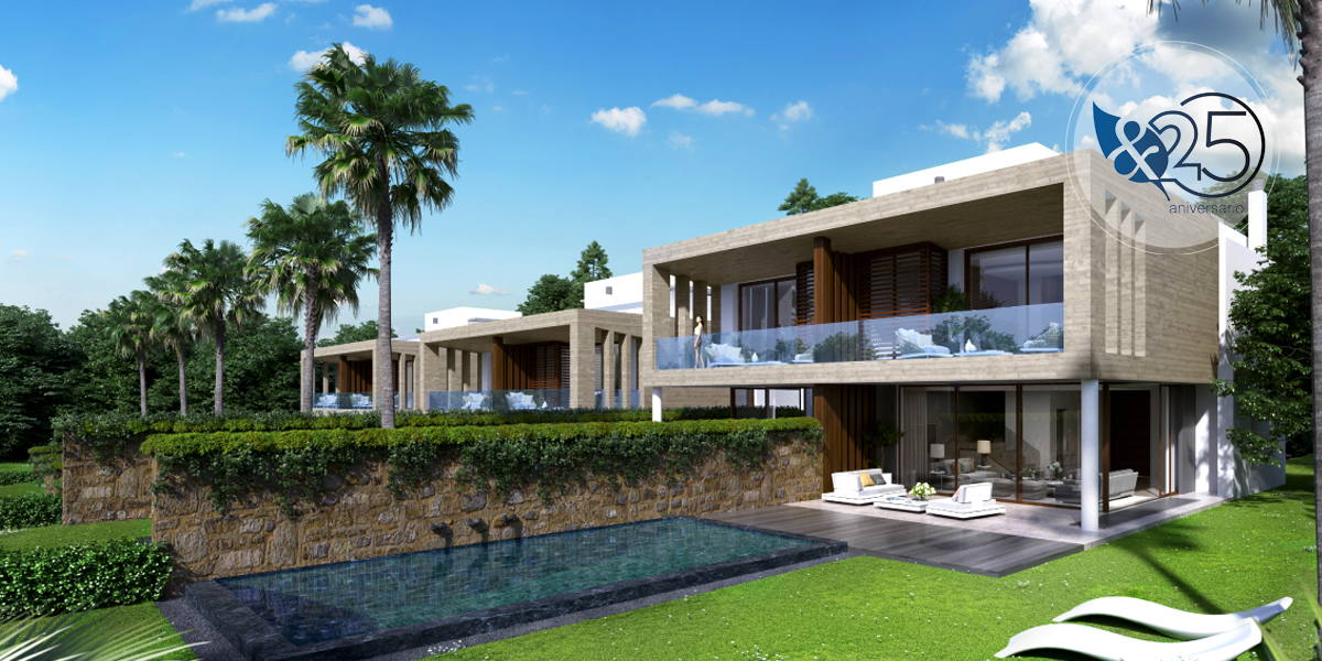 Gonzalez & Jacobson Arquitectura. Villas modernas en Los Altos de Marbella