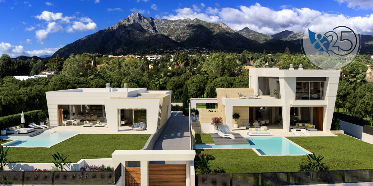 Villas en Nagueles-Marbella-Gonzalez & Jacobson Arquitectura