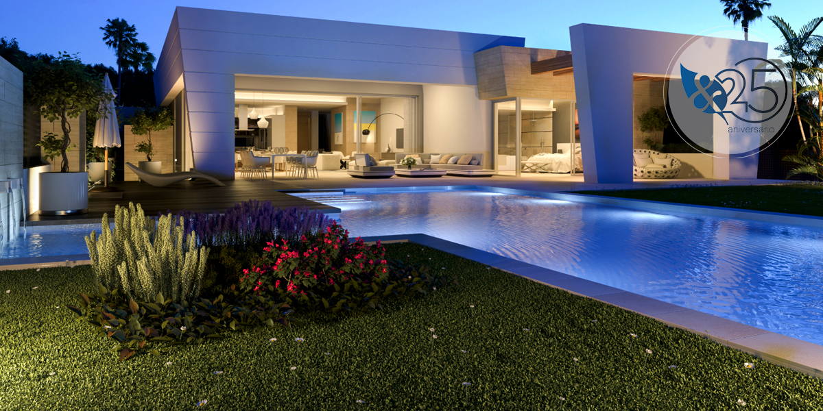 Villas en Nagueles-Marbella-Gonzalez & Jacobson Arquitectura