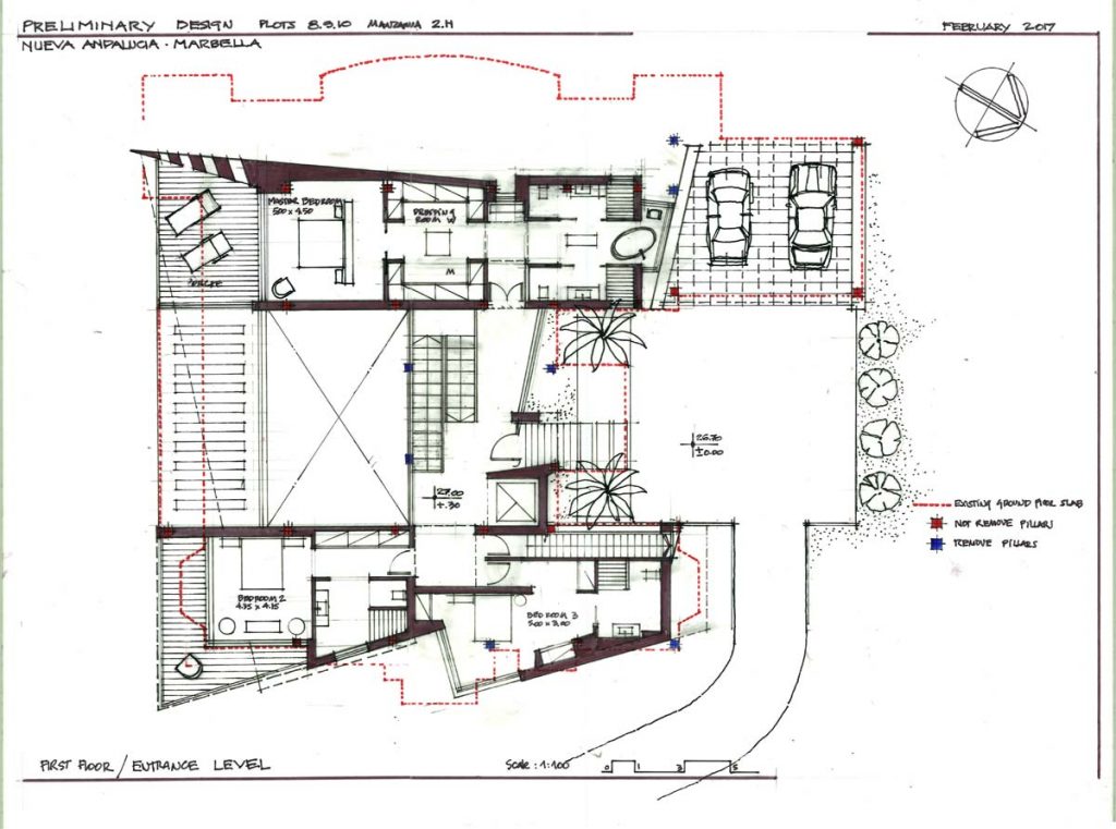 Propuesta para vivienda en Nueva Analucía Marbella Malaga