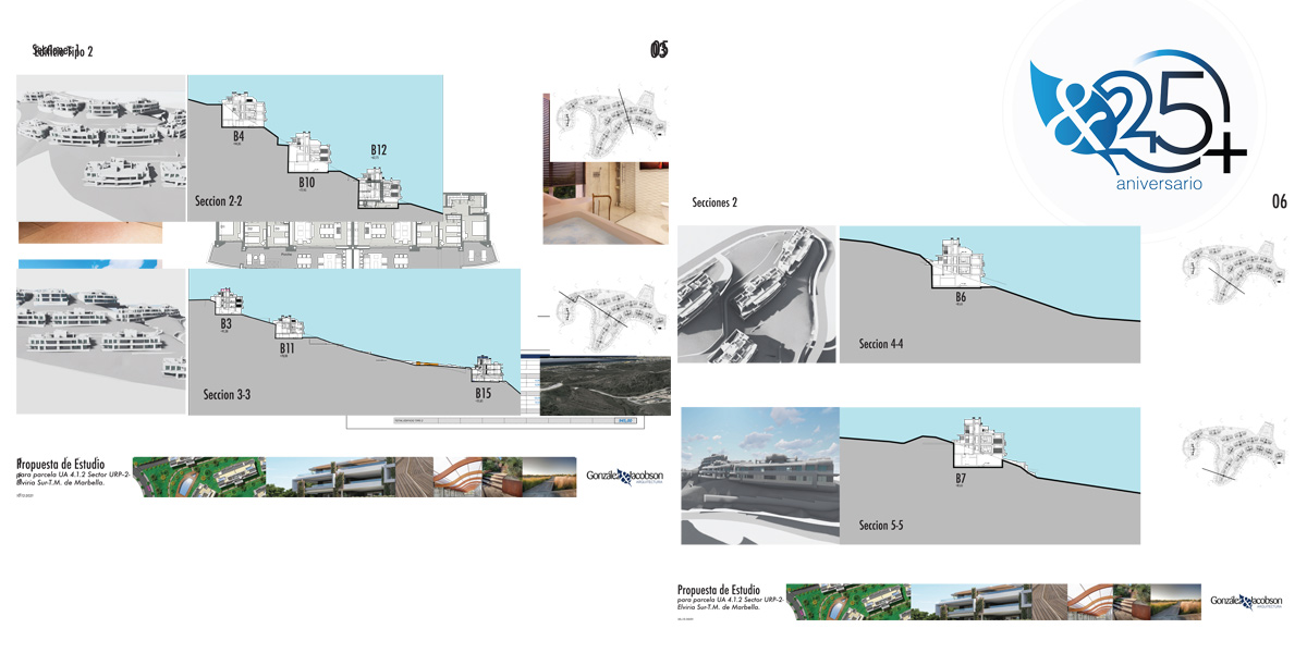 Propuesta para Conjunto residencial en Elviria Gonzalez & Jacobson Arquitectura