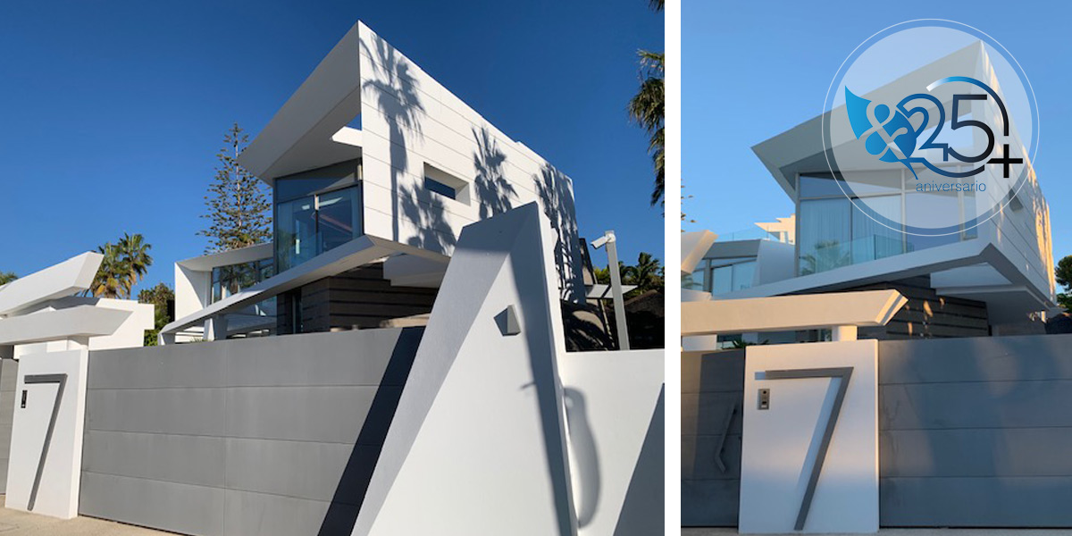 Casa Clip Villa moderna con diseno de Gonzalez & Jacobson Arquitectura