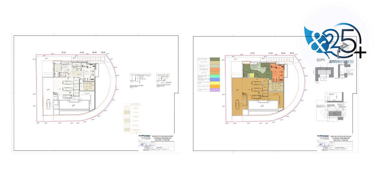 Propuesta de acabados para Villa unifamiliar en Benahavis Gonzalez & Jacobson Arquitectura