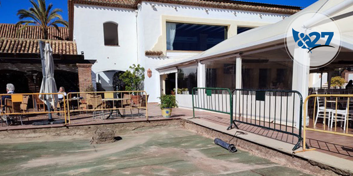 Reforma en Cafeteria de la Cala Golf. Gonzalez & Jacobson Arquitectura