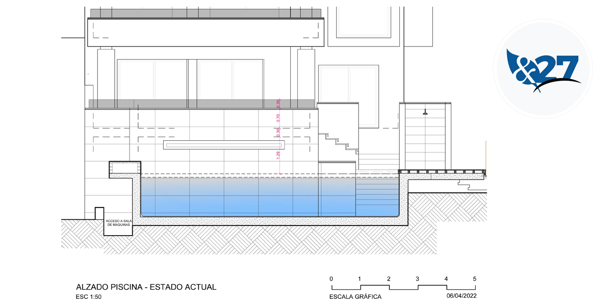 Reforma Terrazas y vistas Gonzalez & jacobson Arquitectura