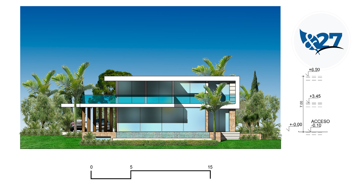 Build & Design Villas en Belaire Estepona - Diseno Gonzalez & Jacobson Arquitectura