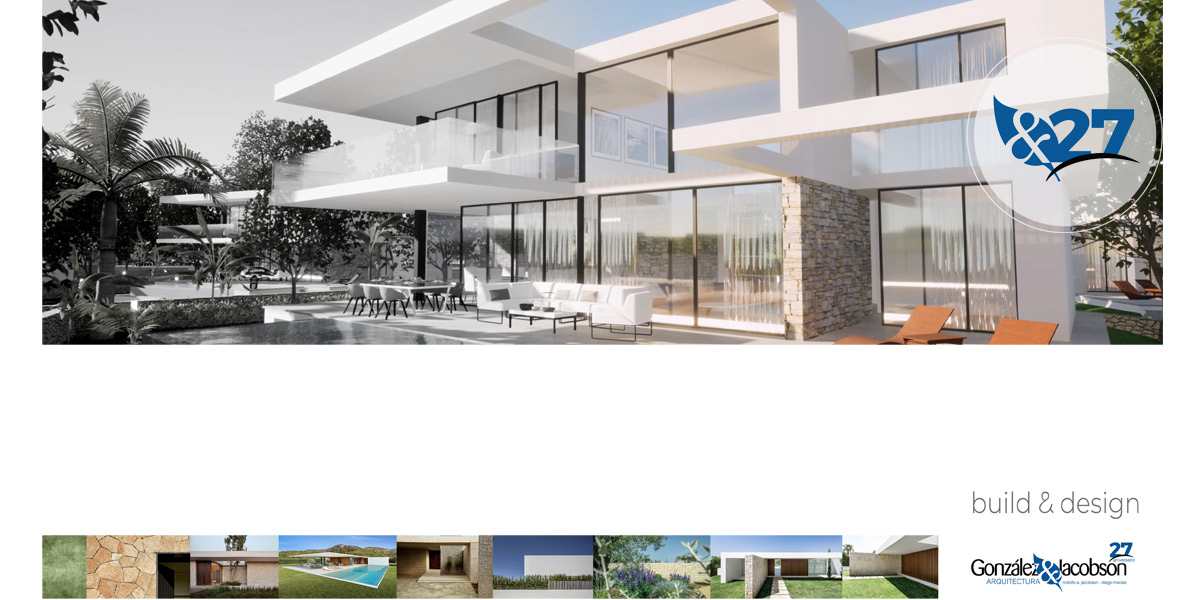 Build & Design Villas en Belaire Estepona - Diseno Gonzalez & Jacobson Arquitectura