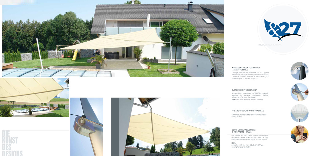 Cubiertas enrollables para villas - Solarium Gonzalez & Jacobson Arquitectura 