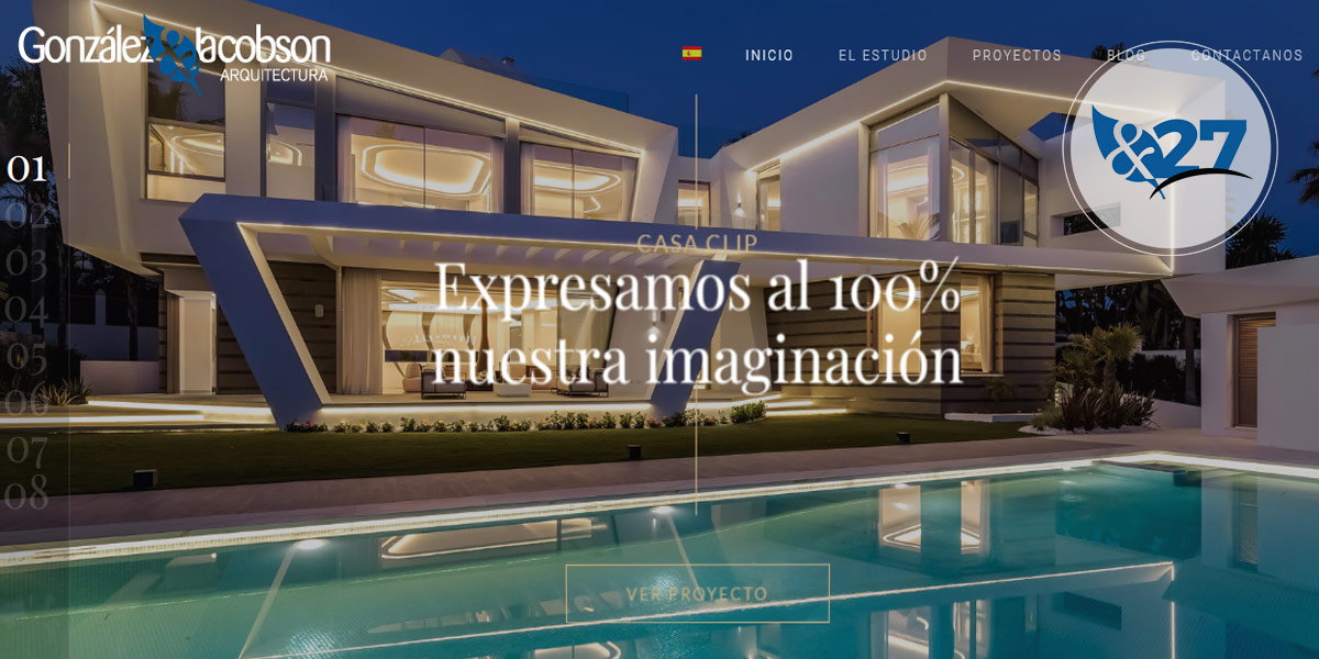 Nueva WEB Gonzalez & Jacobson Arquitectura 