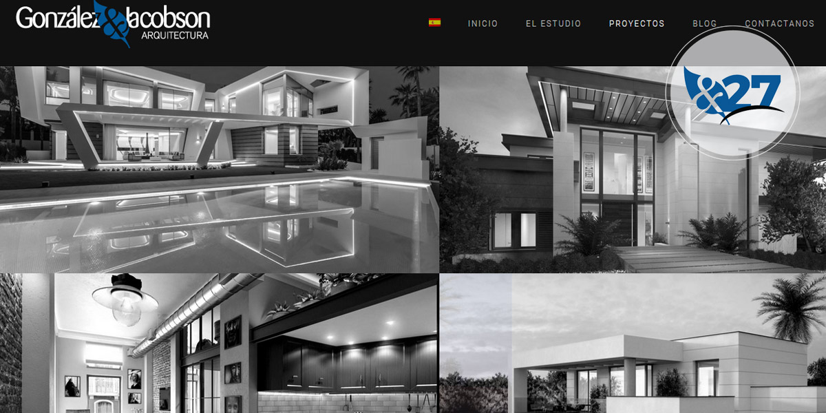 Nueva WEB Gonzalez & Jacobson Arquitectura 