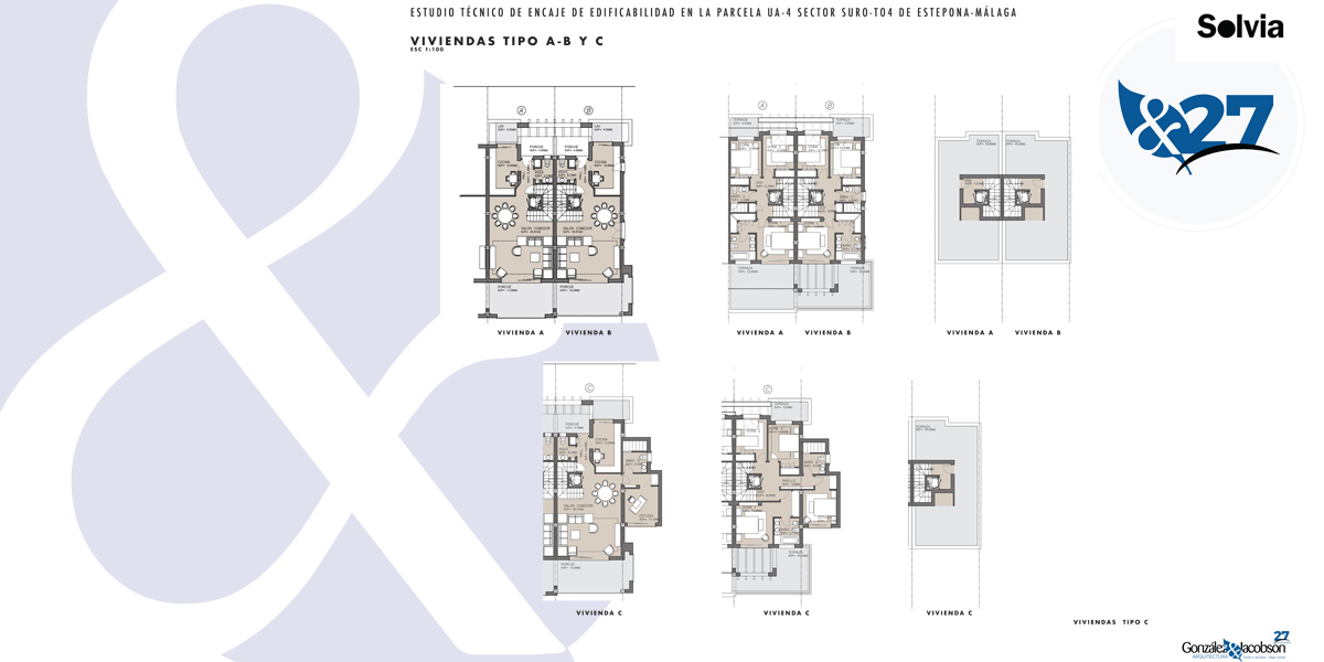 Encaje de edificabilidad en Gaspara Estepona-Gonzalez & Jacobson Arquitectura