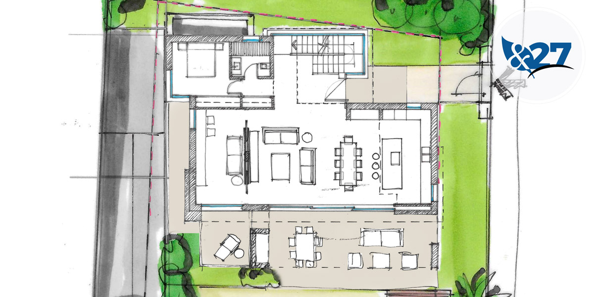 Diseno para Villa en Marbesa parcela 173 - Diseno Gonzalez & Jacobson Arquitectura