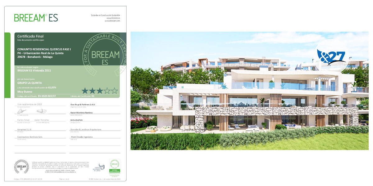 Certificado BREEAM para Quercus FI - Gonzalez & Jacobson Arquitectura 1