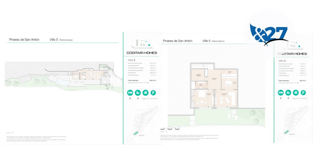 Plan de ventas Pinares de San Antón. Gonzalez & Jacobson Arquitectura