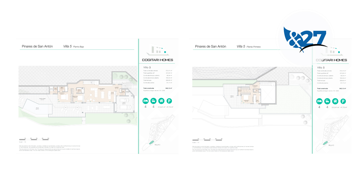 Plan de ventas Pinares de San Antón. Gonzalez & Jacobson Arquitectura