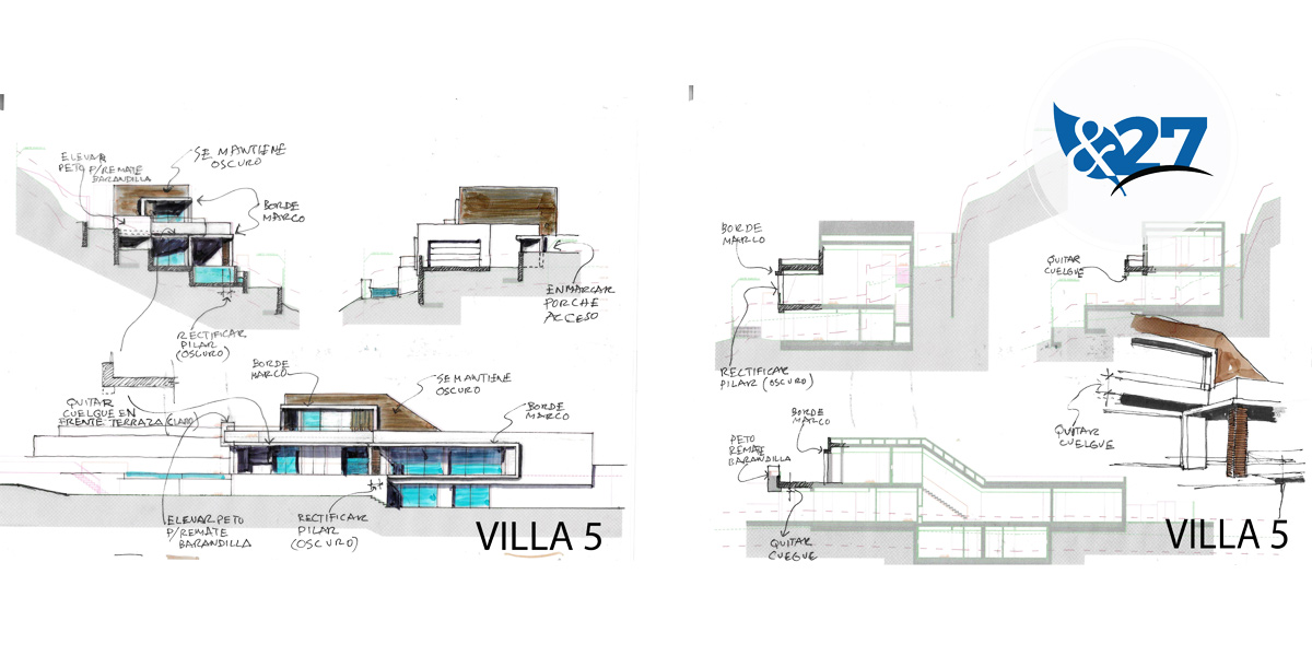 Villas en Pinar de San Anton - Malaga - Gonzalez & Jacobson Arquitectura