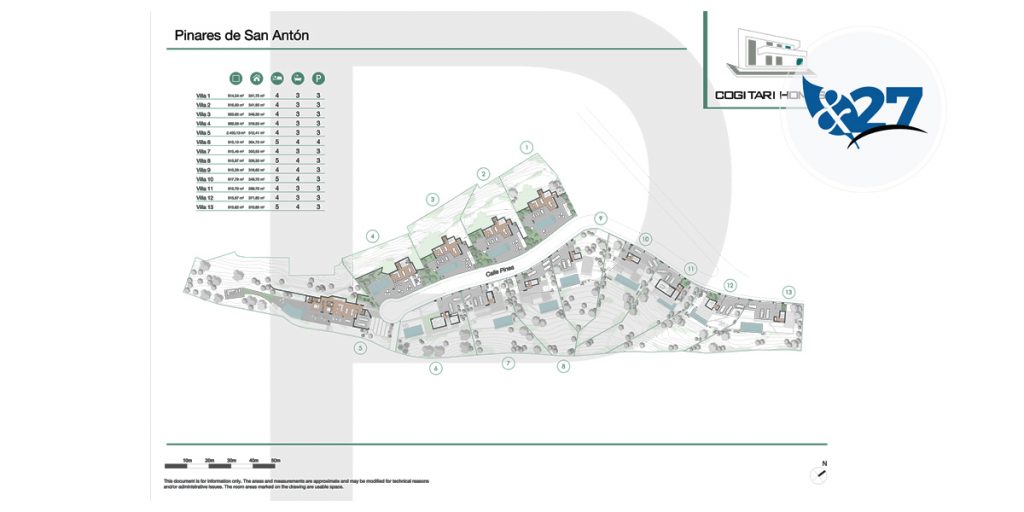 Emplazamiento Pinares de San Anton - Gonzalez & Jacobson Arquitectura