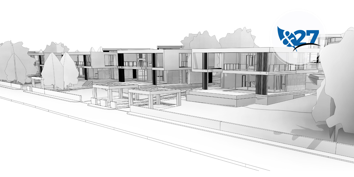 Anteproyecto 13 viv. en Cancelada - Estepona. Gonzalez & Jacobson Arquitectura