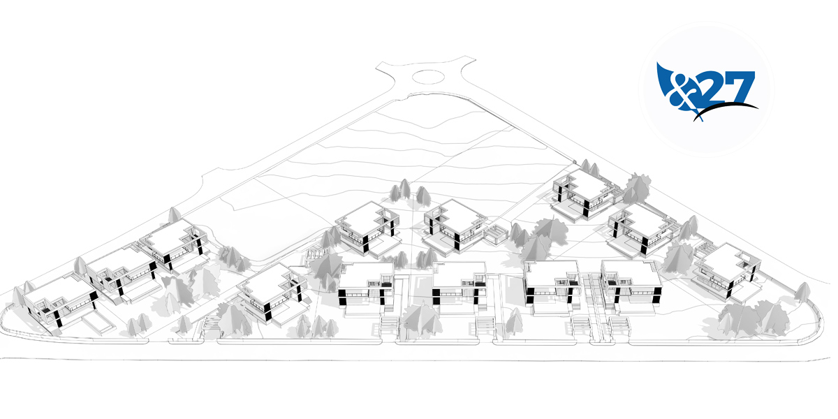 Anteproyecto 13 viv. en Cancelada - Estepona. Gonzalez & Jacobson Arquitectura