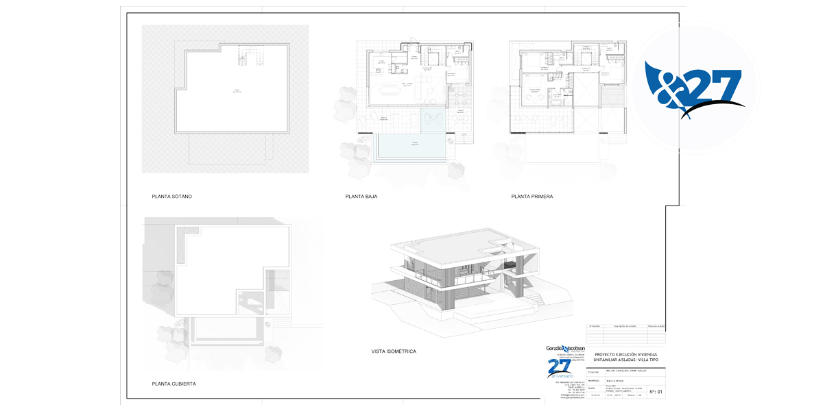 BIM en Conjunto residencial Belaire Estepona - Diseno Gonzalez & Jacobson Arquitectura