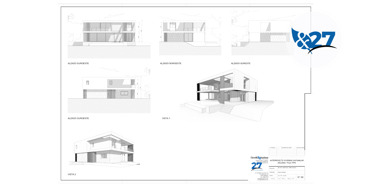 BIM en Conjunto residencial Belaire Estepona - Diseno Gonzalez & Jacobson Arquitectura