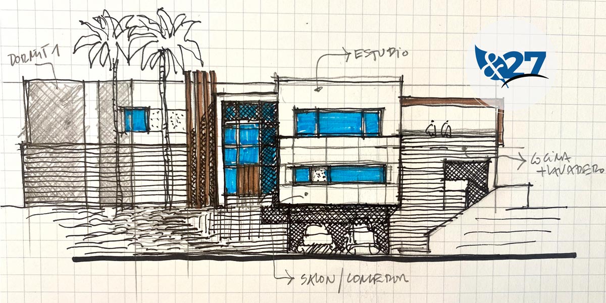 Anteproyecto Villa en la Cala - Gonzalez & Jacobson Arquitectura