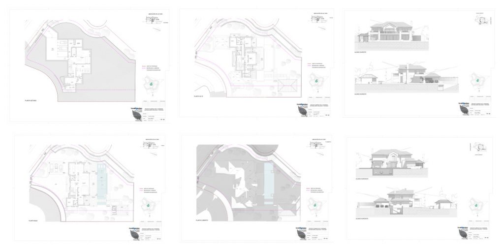 Volumetria para Villa en la Zagaleta - Gonzalez & Jacobson Arquitectura