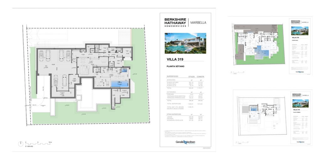 Planos para Villas en el Paraiso - Gonzalez & Jacobson Arquitectura