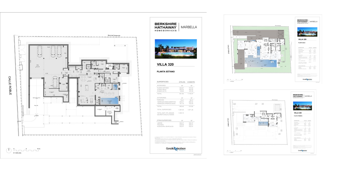 Planos para Villas en el Paraiso - Gonzalez & Jacobson Arquitectura