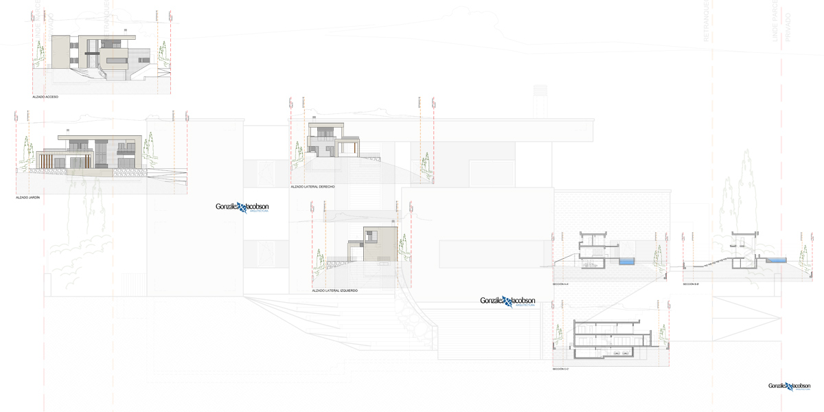 Concepto de diseno Villa La Cala Golf - Diseno Gonzalez & Jacobson Arquitectura