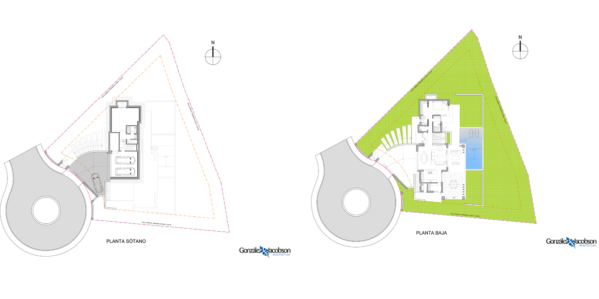 Concepto de diseno Villa La Cala Golf - Diseno Gonzalez & Jacobson Arquitectura