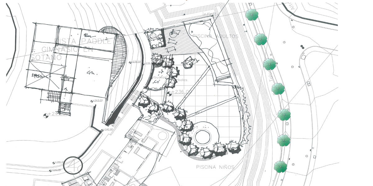 Piscinas que se integran en la arquitectura. Gonzalez & Jacobson