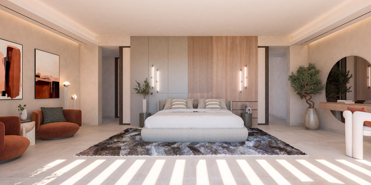 Interiorismo para villa de lujo en Benahavis. Gonzalez & Jacobson Arquitectura