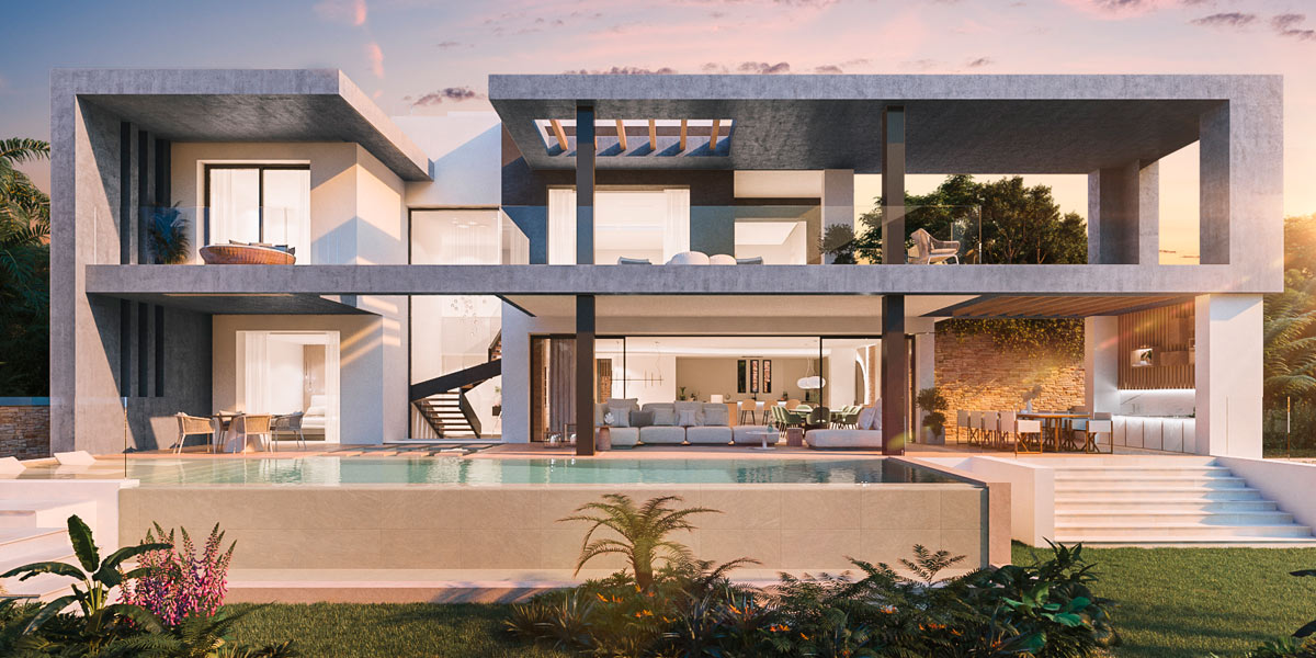 3 Villas modernas en Marbella - Gonzalez & Jacobson Arquitectura