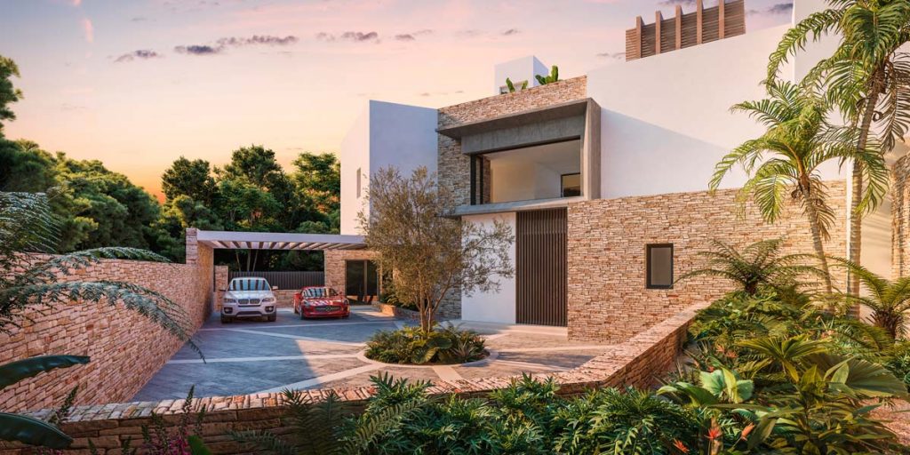 Villas de lujo en Marbella Club. Gonzalez & Jacobson Arquitectura