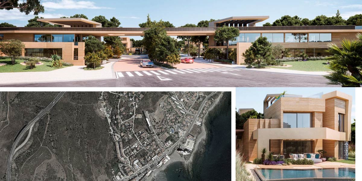 Proyectos a gran escala. Conjunto residencial Los Alamos Torreguadiaro. Gonzalez & Jacobson Arquitectura