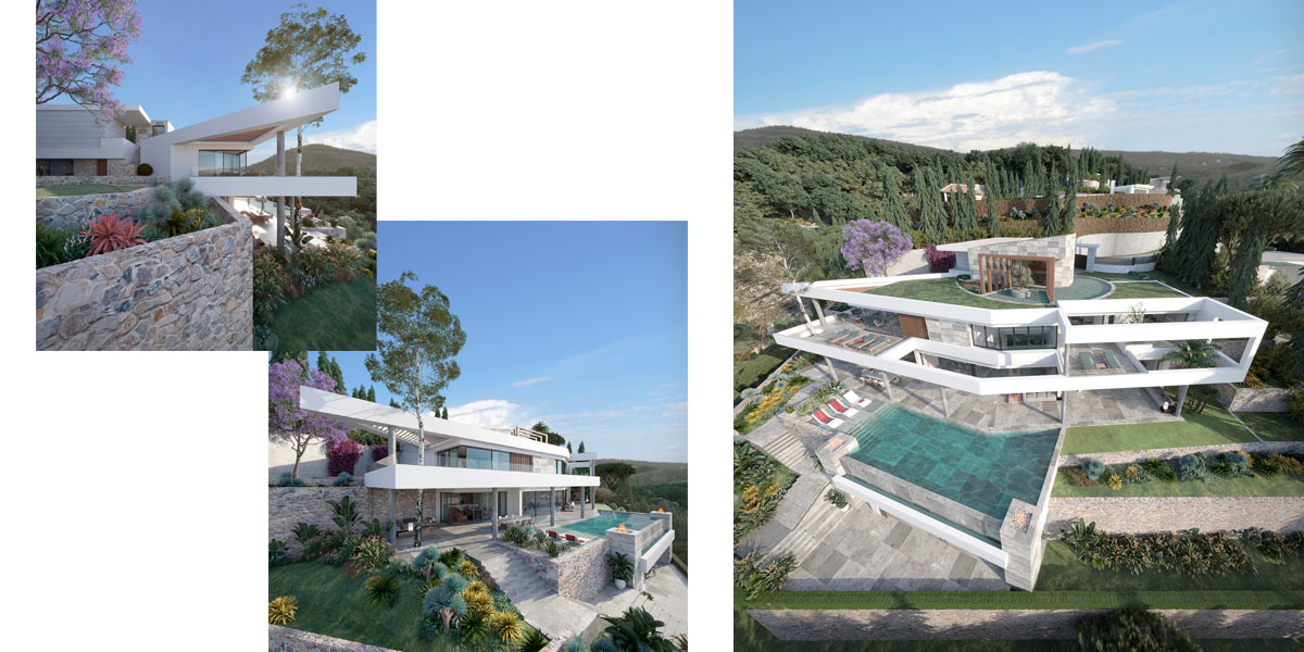 Villas Cogitari Homes en el Madronal Benahavis, Gonzalez & Jacobson Arquitectura