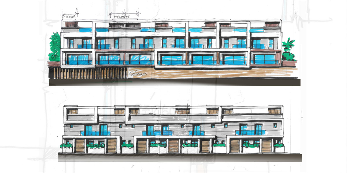 Concepto de diseño. El Chaparral, Mijas, Malaga. Gonzalez & Jacobson Arquitectura